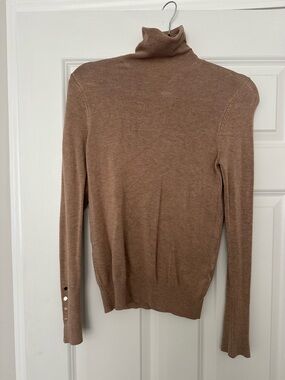 Zara Brown Turtleneck Sweater